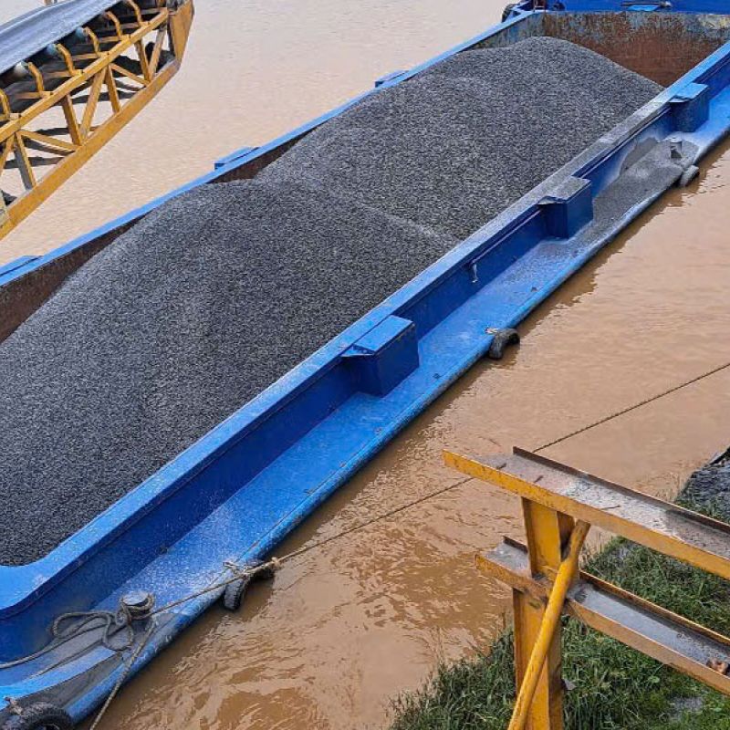 Sà lan - Đá xây dựng